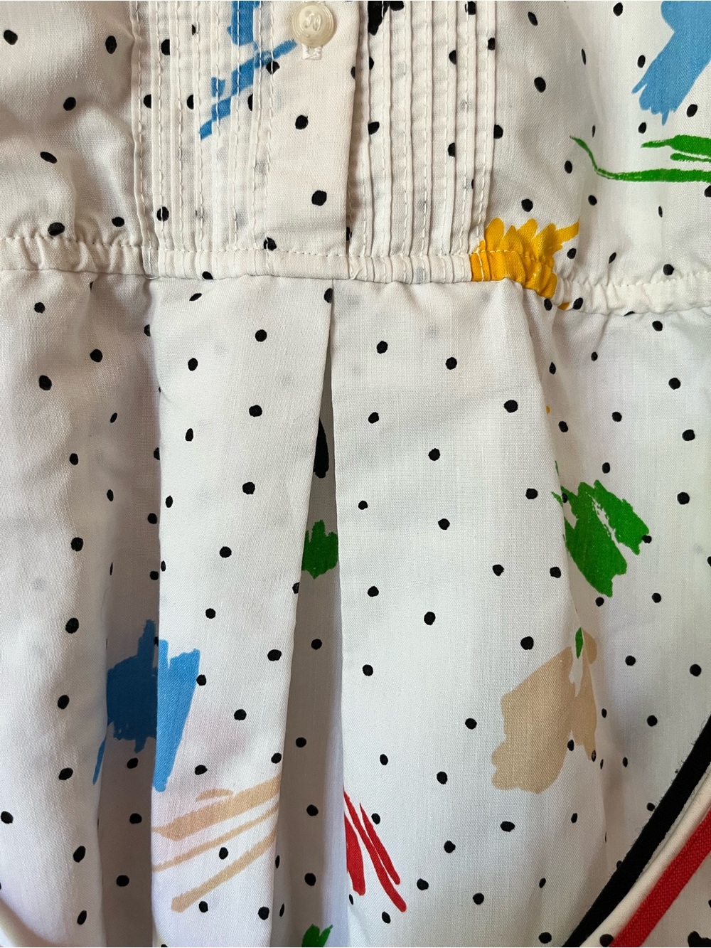 Vintage Leslie Fay retro design dress - Picture 6 of 13